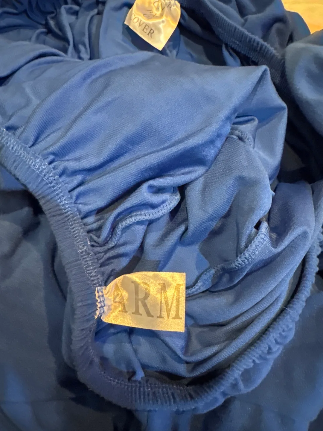 Blue Chair Cover - ARM image indicator(2)