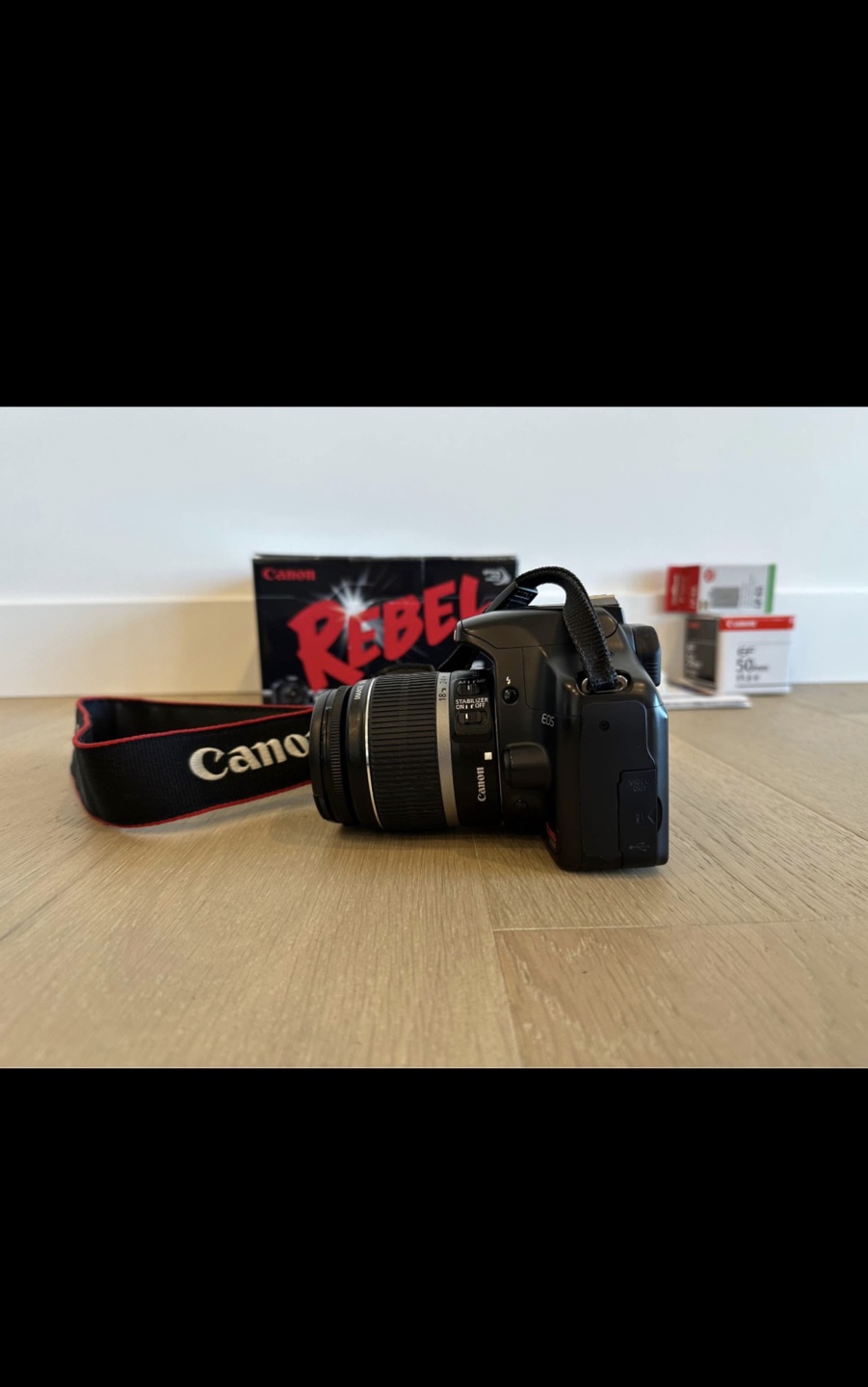 Canon EOS Rebel XSi DSLR Camera w/ Accessories