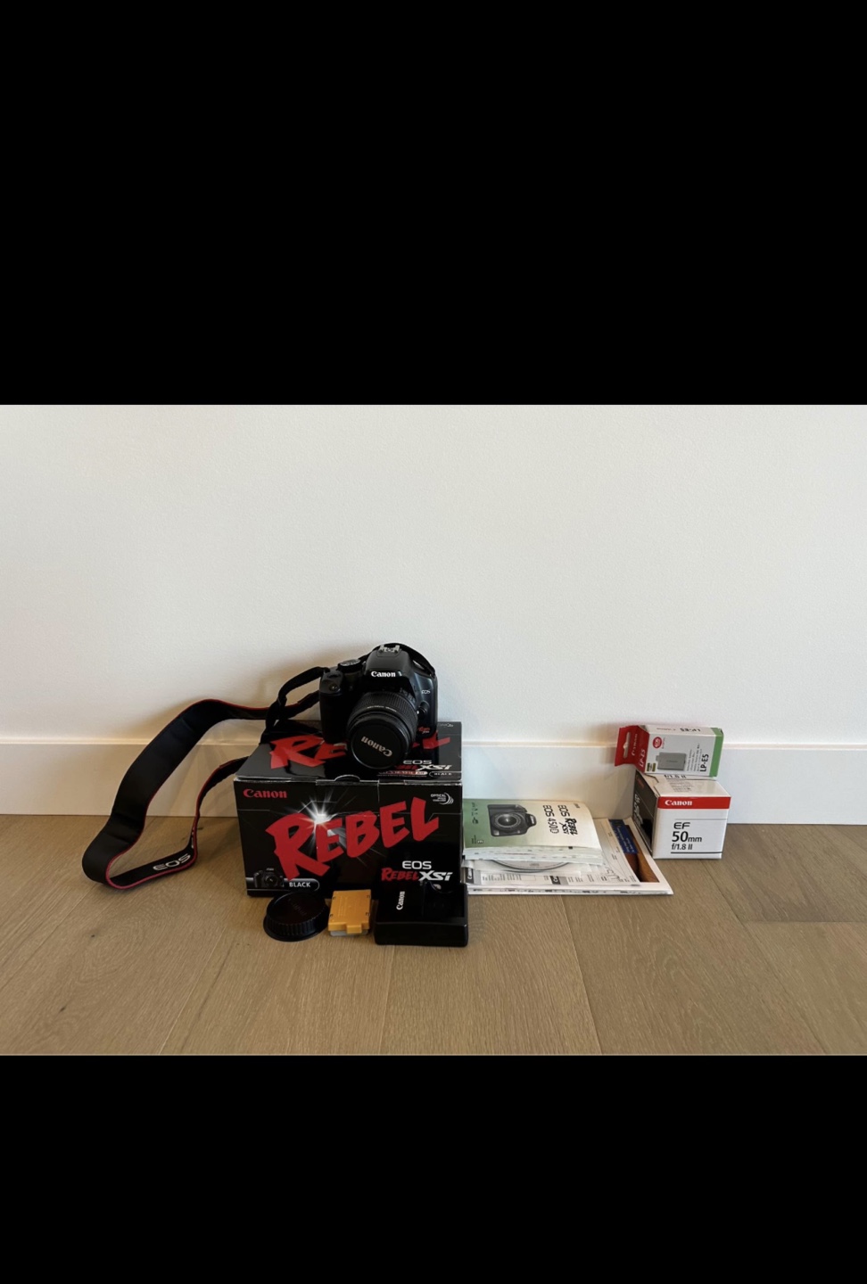 Canon EOS Rebel XSi DSLR Camera w/ Accessories - photo 2