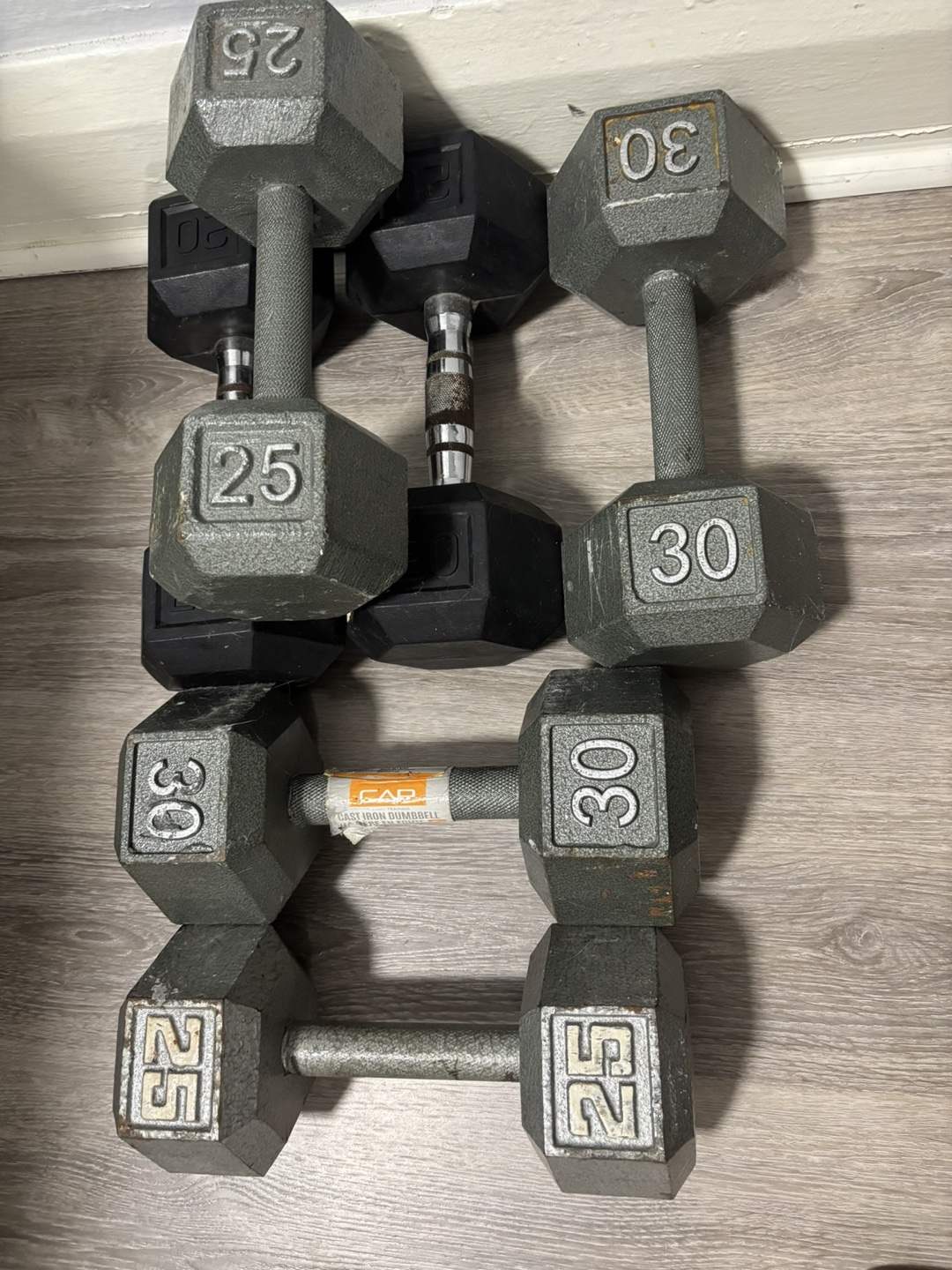 Dumbbells - 20, 25, 30 lbs - photo 3