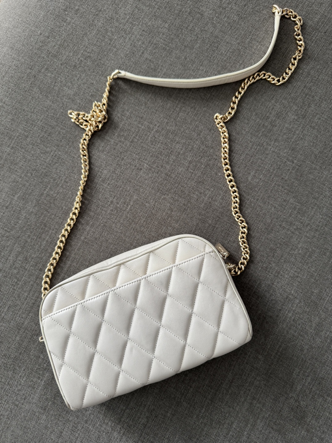 Kate Spade White Quilted Leather Crossbody Bag - photo 2