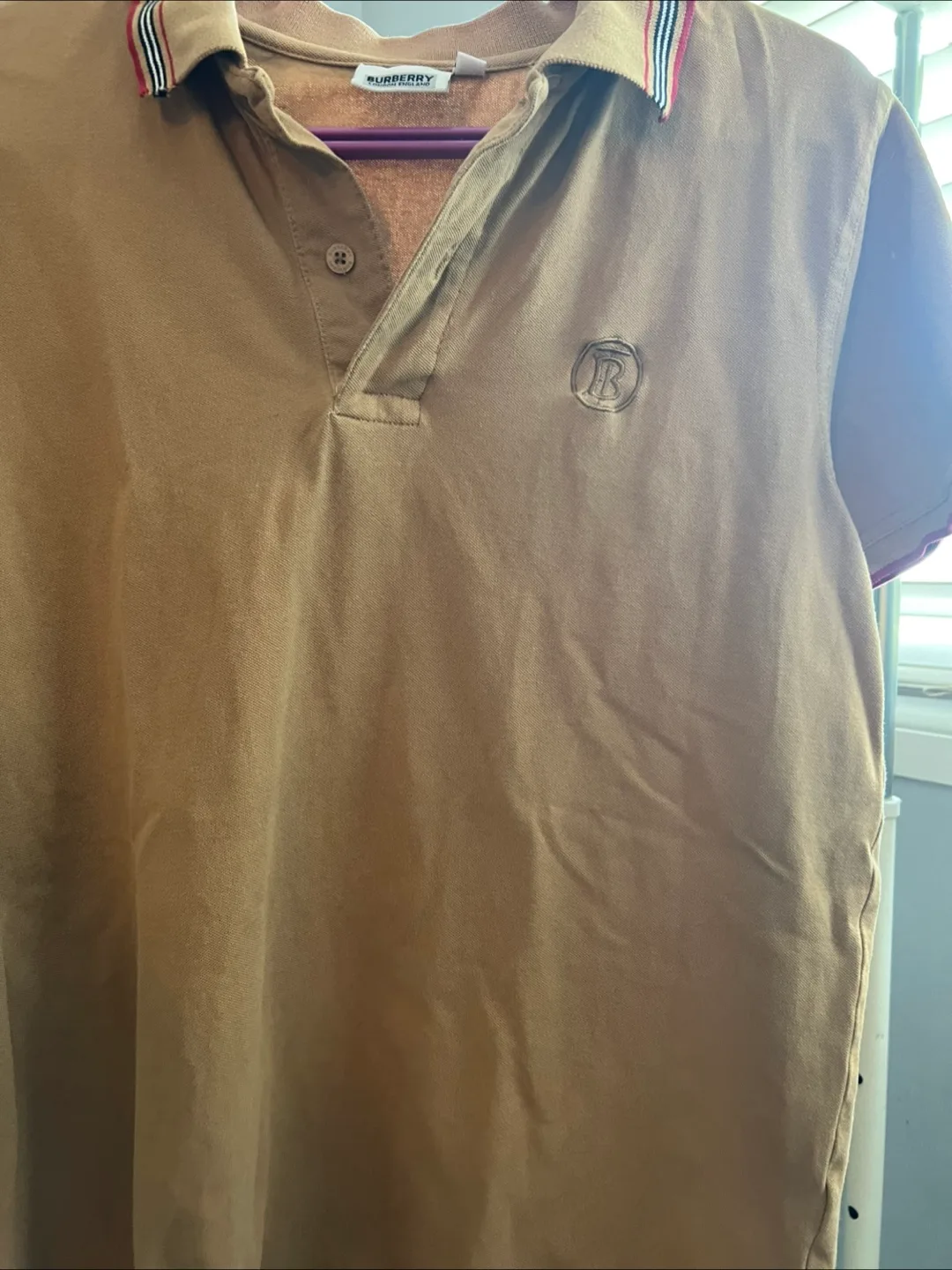 Burberry London England Polo Shirt - Size M thumbnail