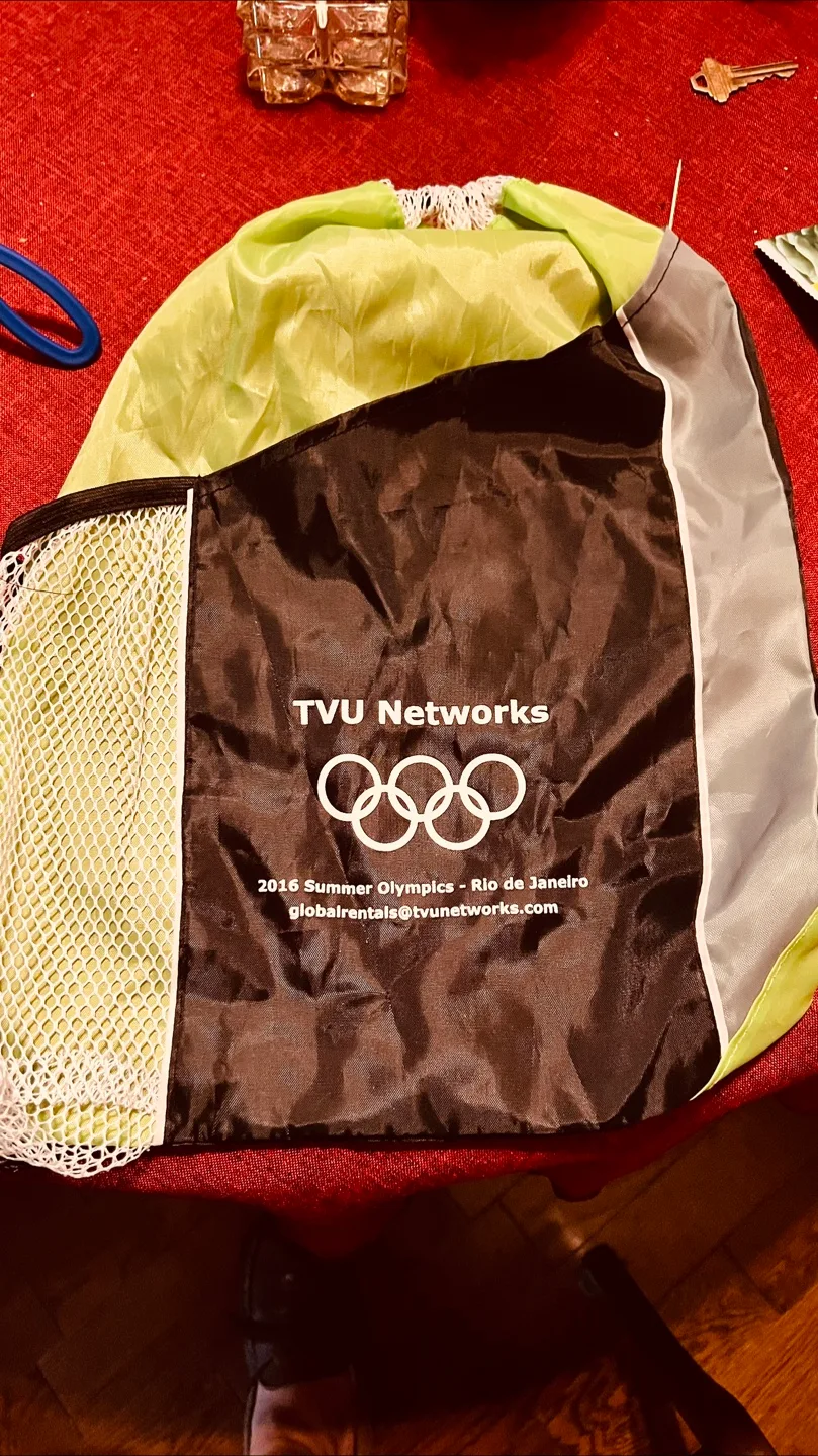 TVU Networks 2016 Summer Olympics Rio Bag #freecycle thumbnail