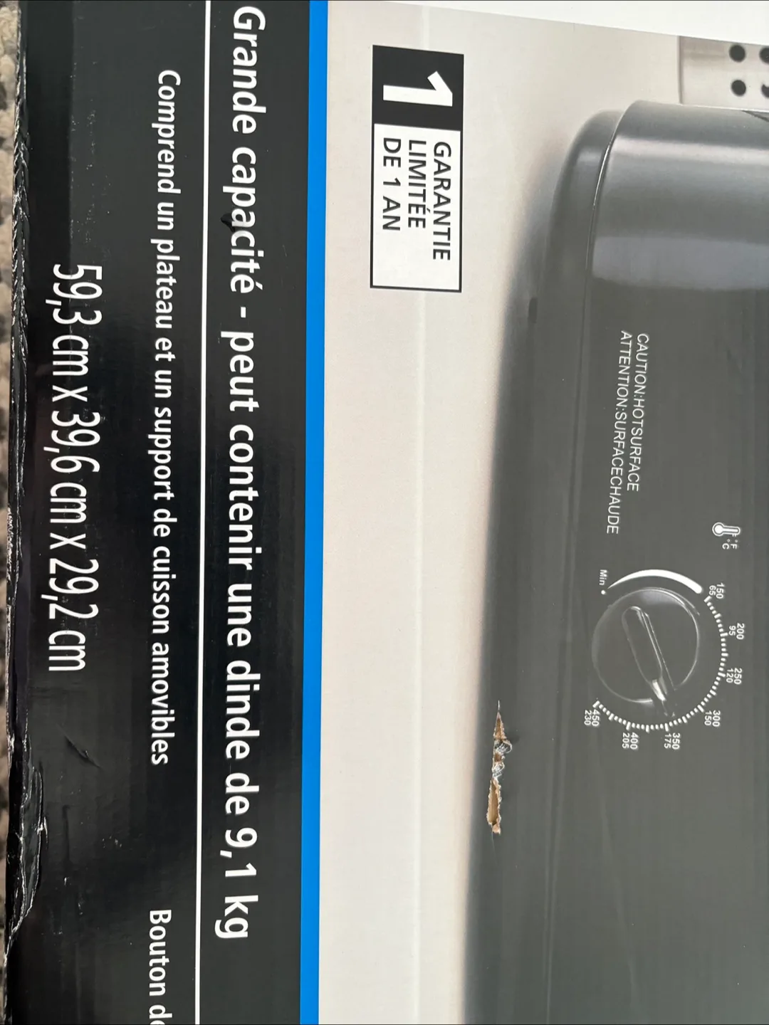 Mainstays 14-Quart Roaster Oven - New in Box! image indicator(3)