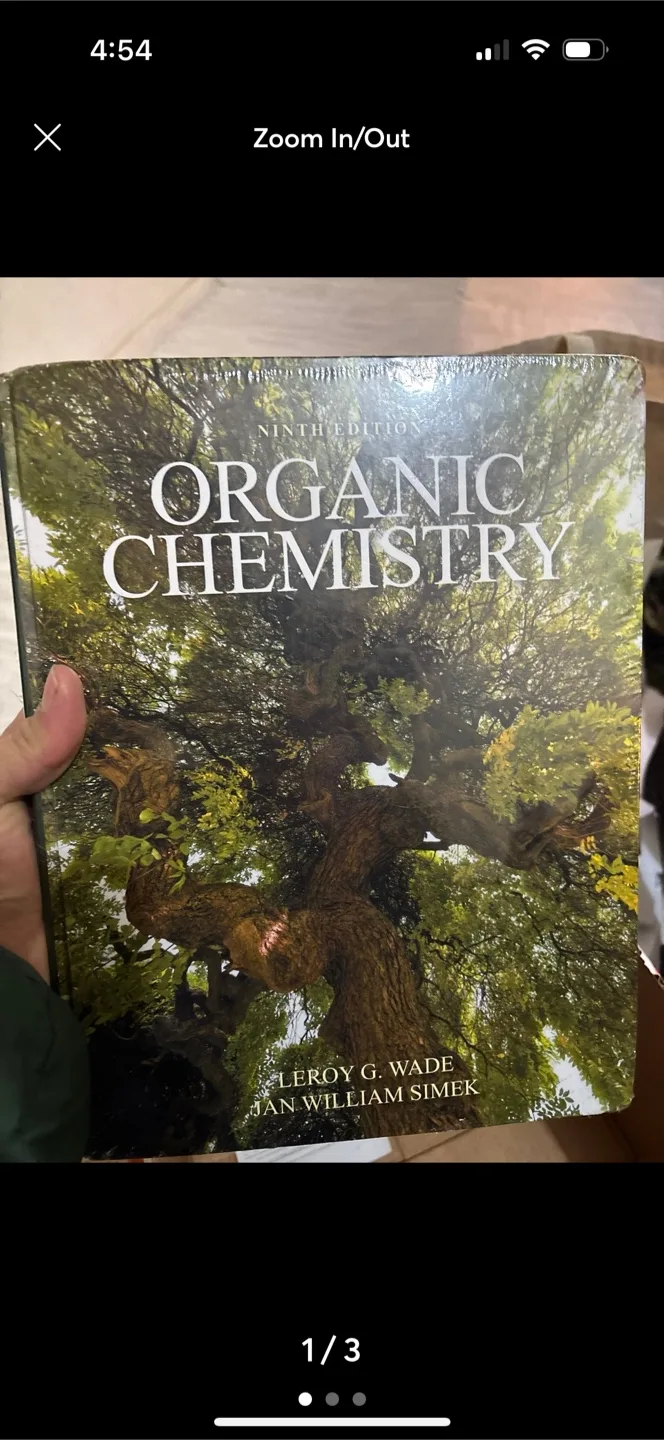 Organic Chemistry, Ninth Edition by Wade & Simek thumbnail