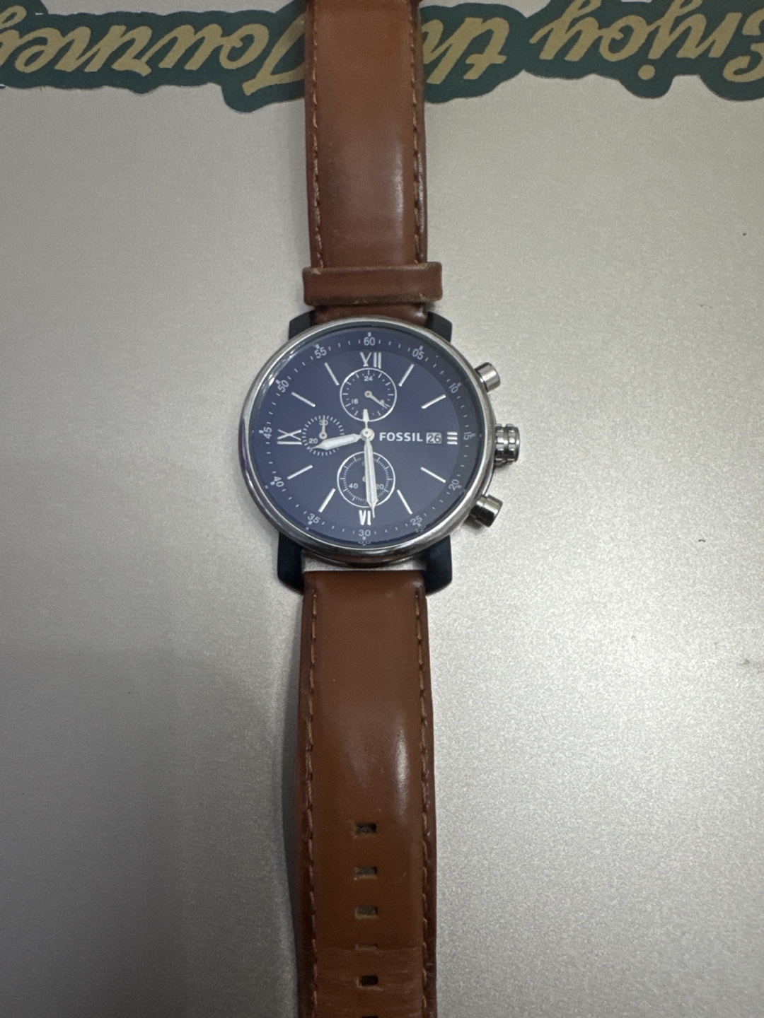 Fossil Brown Leather Watch