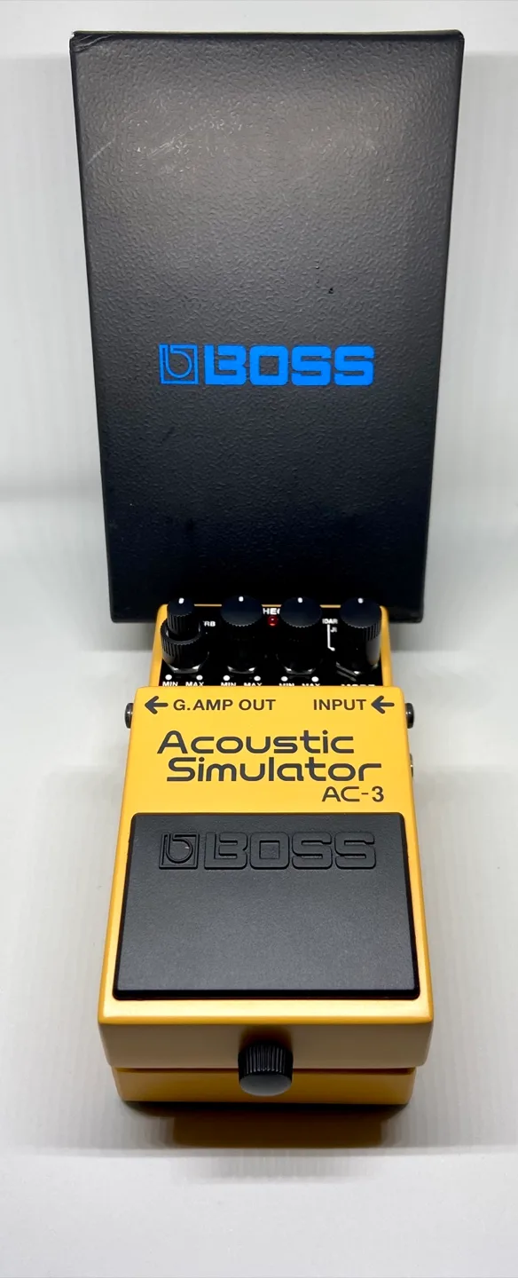 BOSS AC-3 Acoustic Simulator Pedal w/ Box image indicator(5)