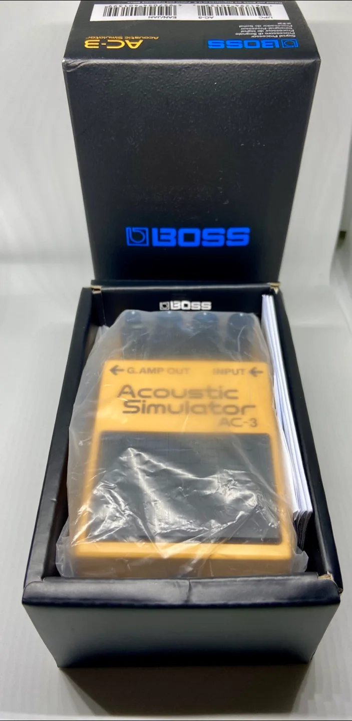 BOSS AC-3 Acoustic Simulator Pedal w/ Box image indicator(6)
