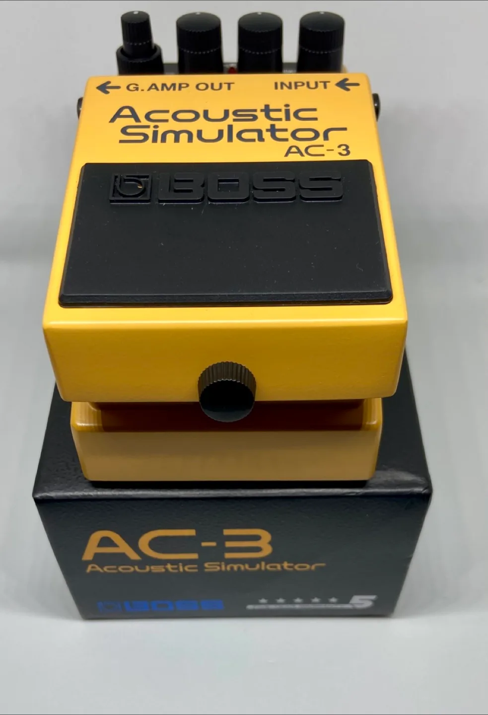 BOSS AC-3 Acoustic Simulator Pedal w/ Box image indicator(4)