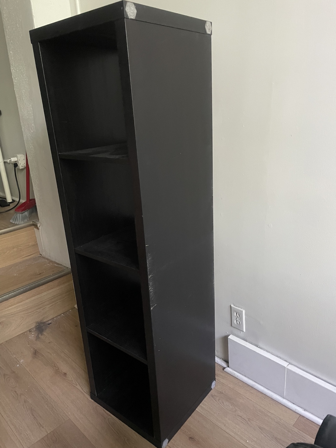 IKEA Kallax Black Bookshelf - photo 3