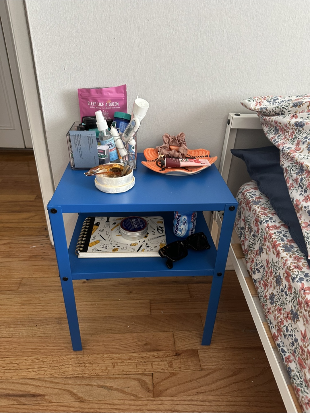 IKEA Lack Blue Side Table - photo 2