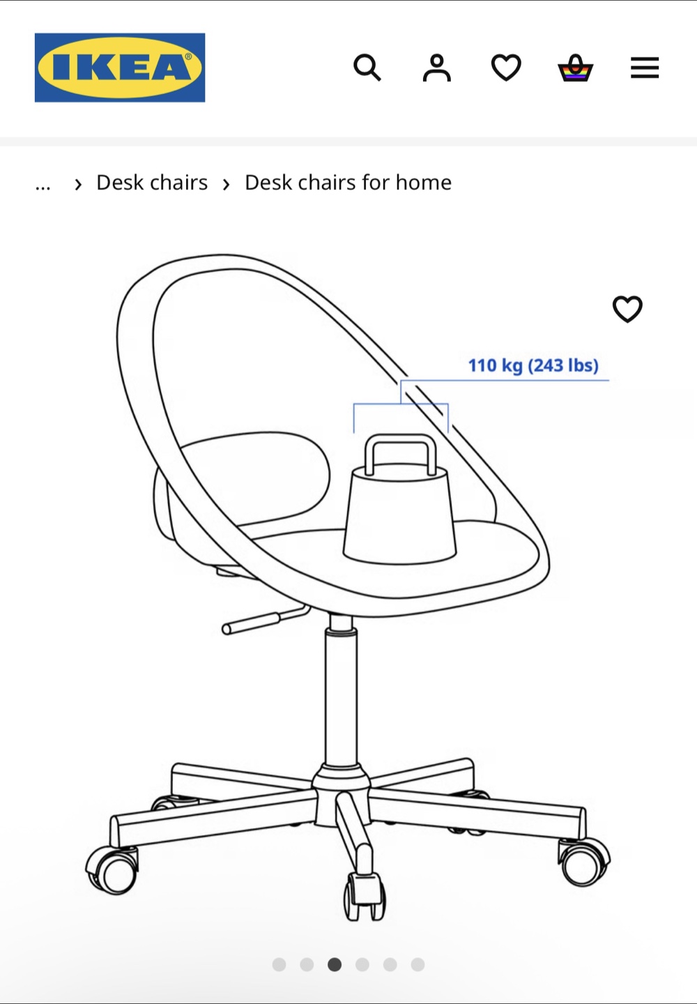 IKEA Swivel chair - photo 5