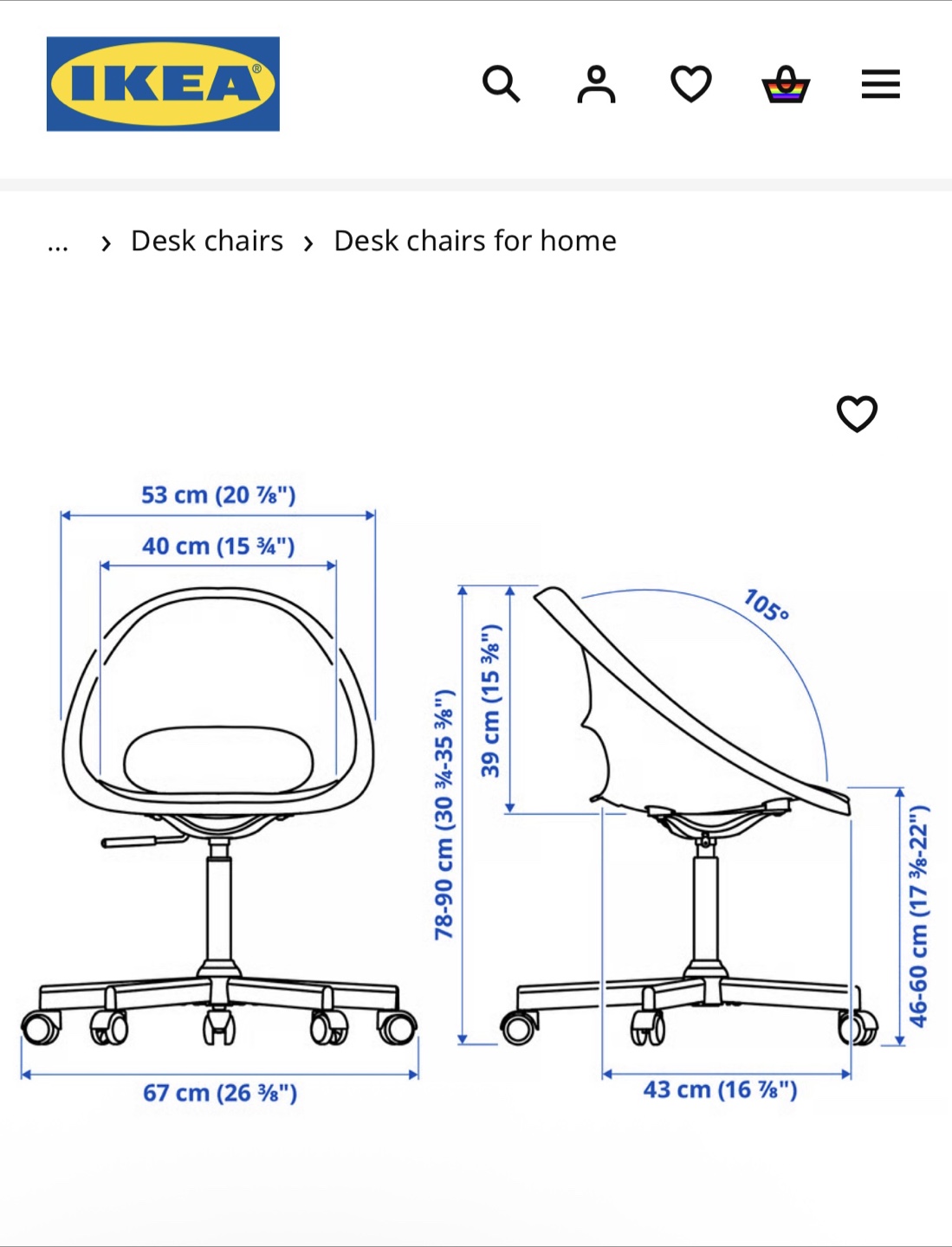 IKEA Swivel chair - photo 4
