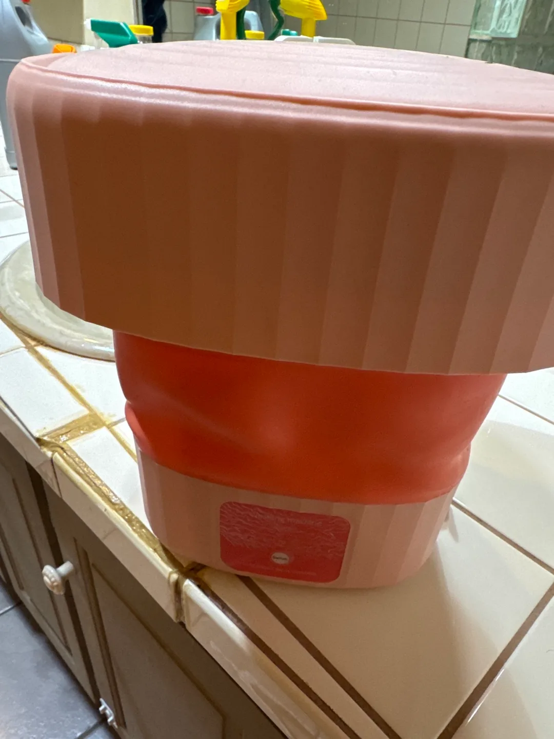 Portable Mini Washing Machine - Pink thumbnail
