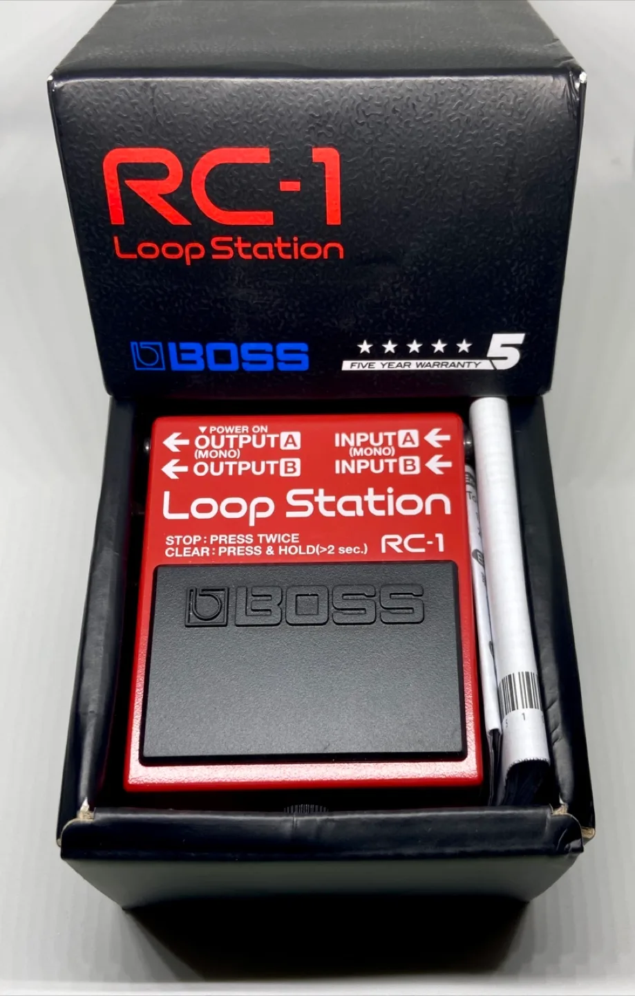 Boss RC-1 Loop Station Pedal - New! image indicator(6)
