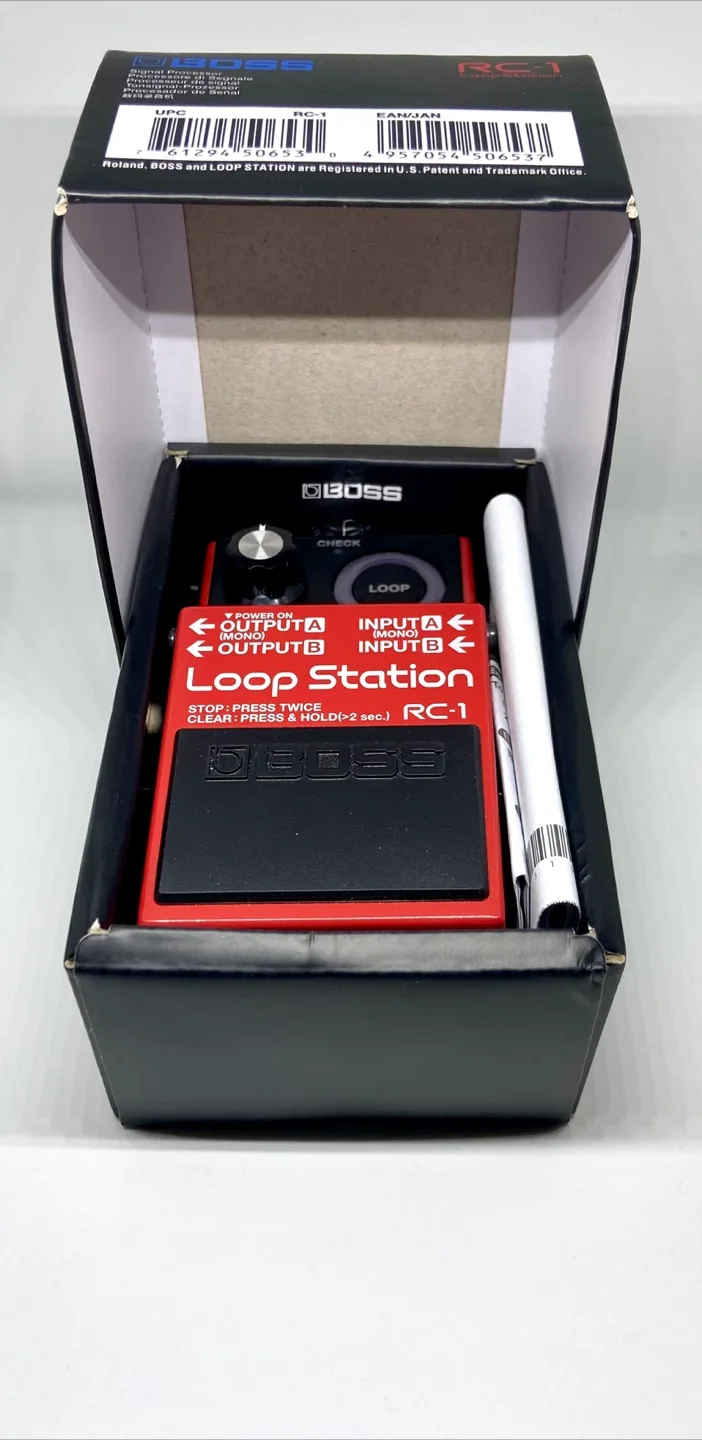 Boss RC-1 Loop Station Pedal - New! image indicator(5)