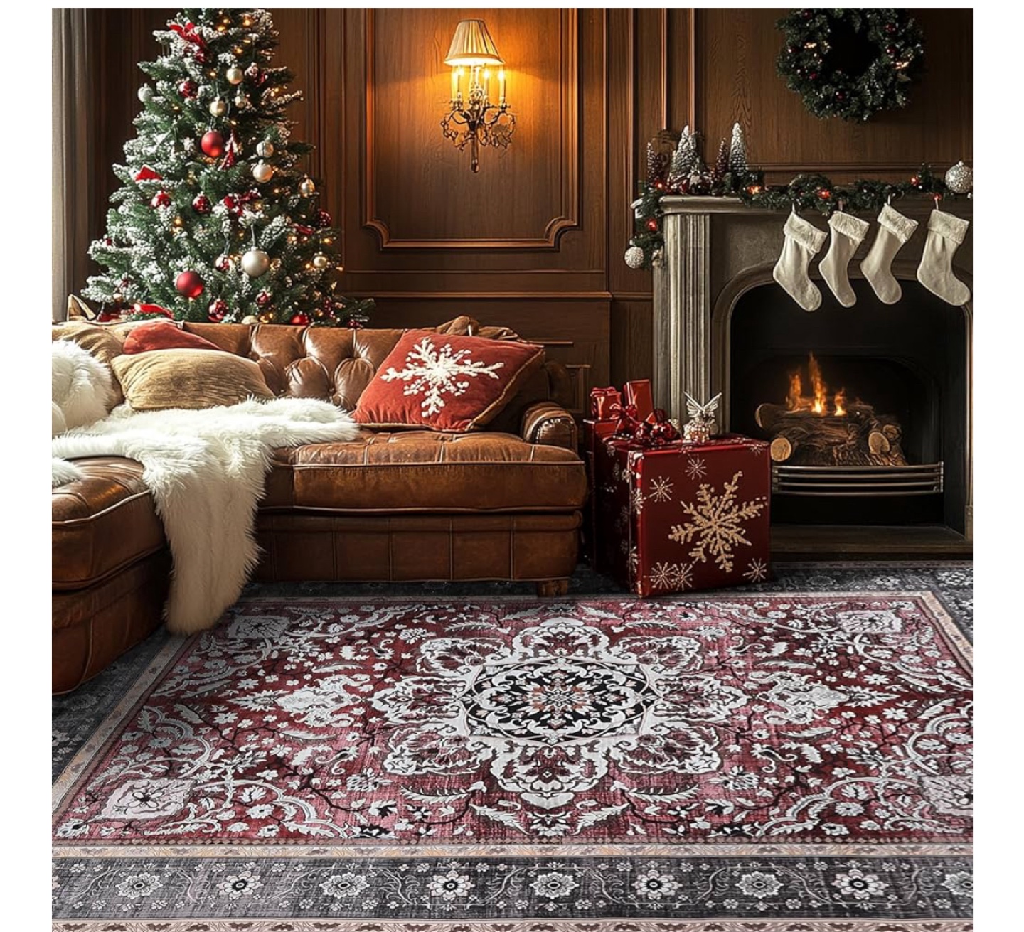 Nourison Distressed Area Rug
