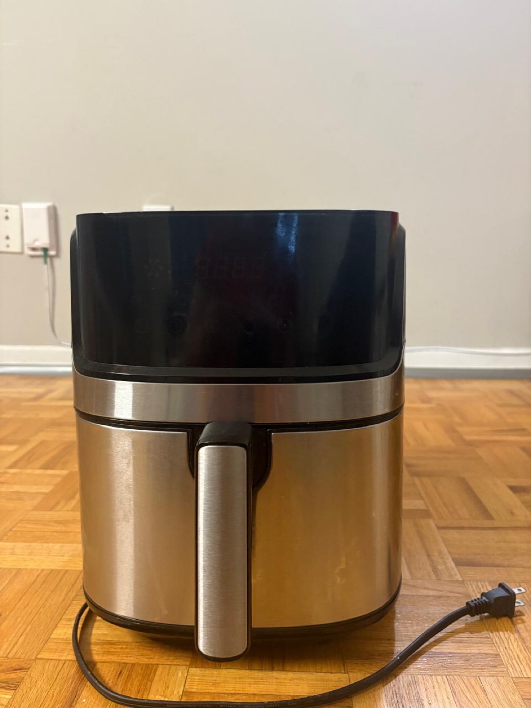 Black & Silver Air Fryer