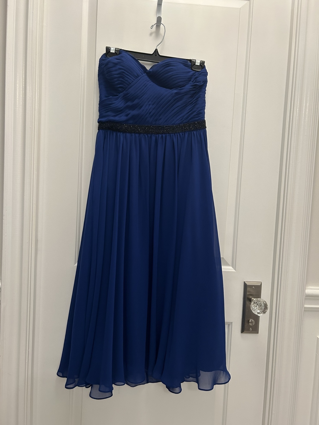 Blue Strapless Dress - photo 2