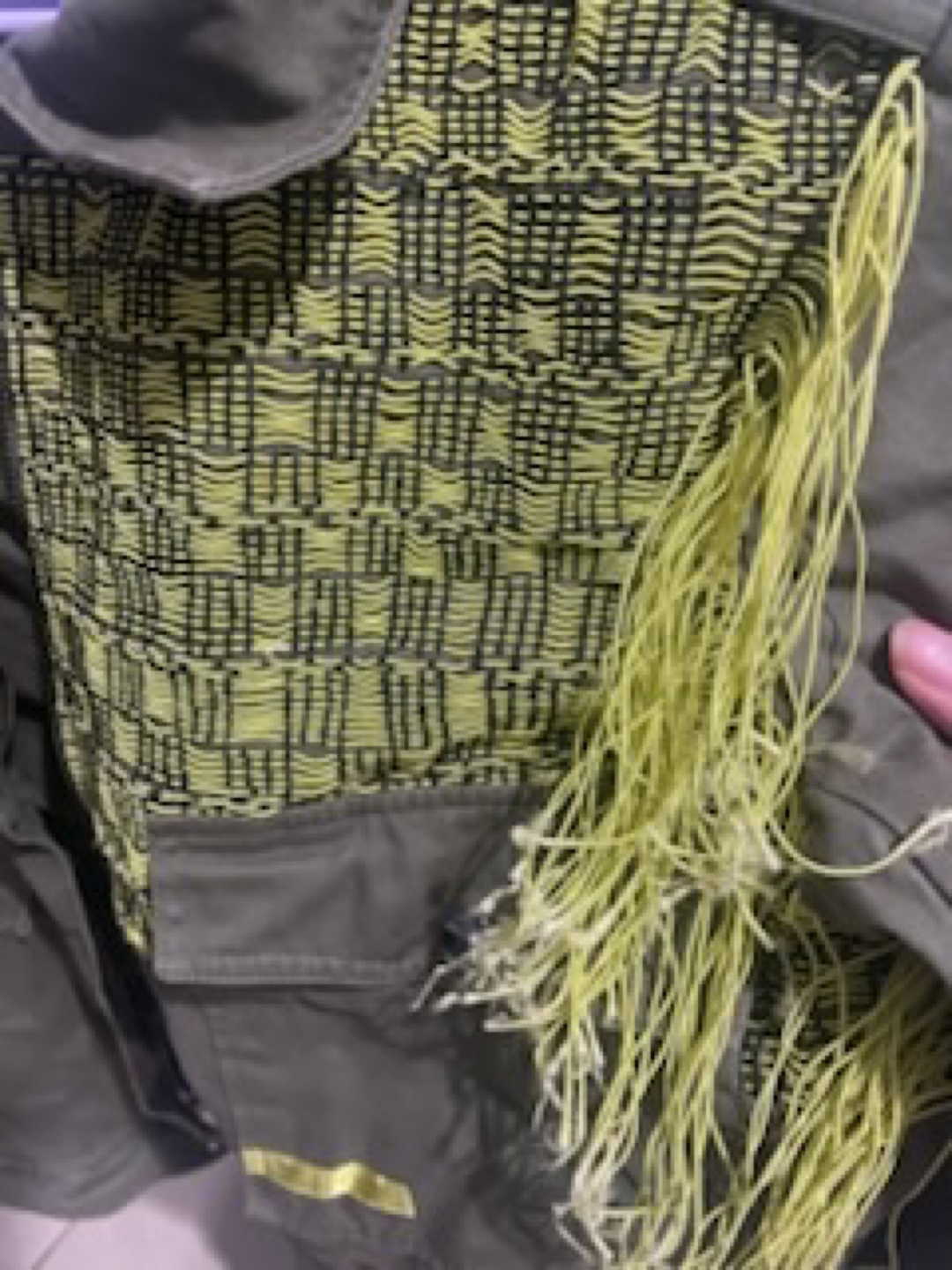 Guess Olive Green Jacket - Size S - photo 4