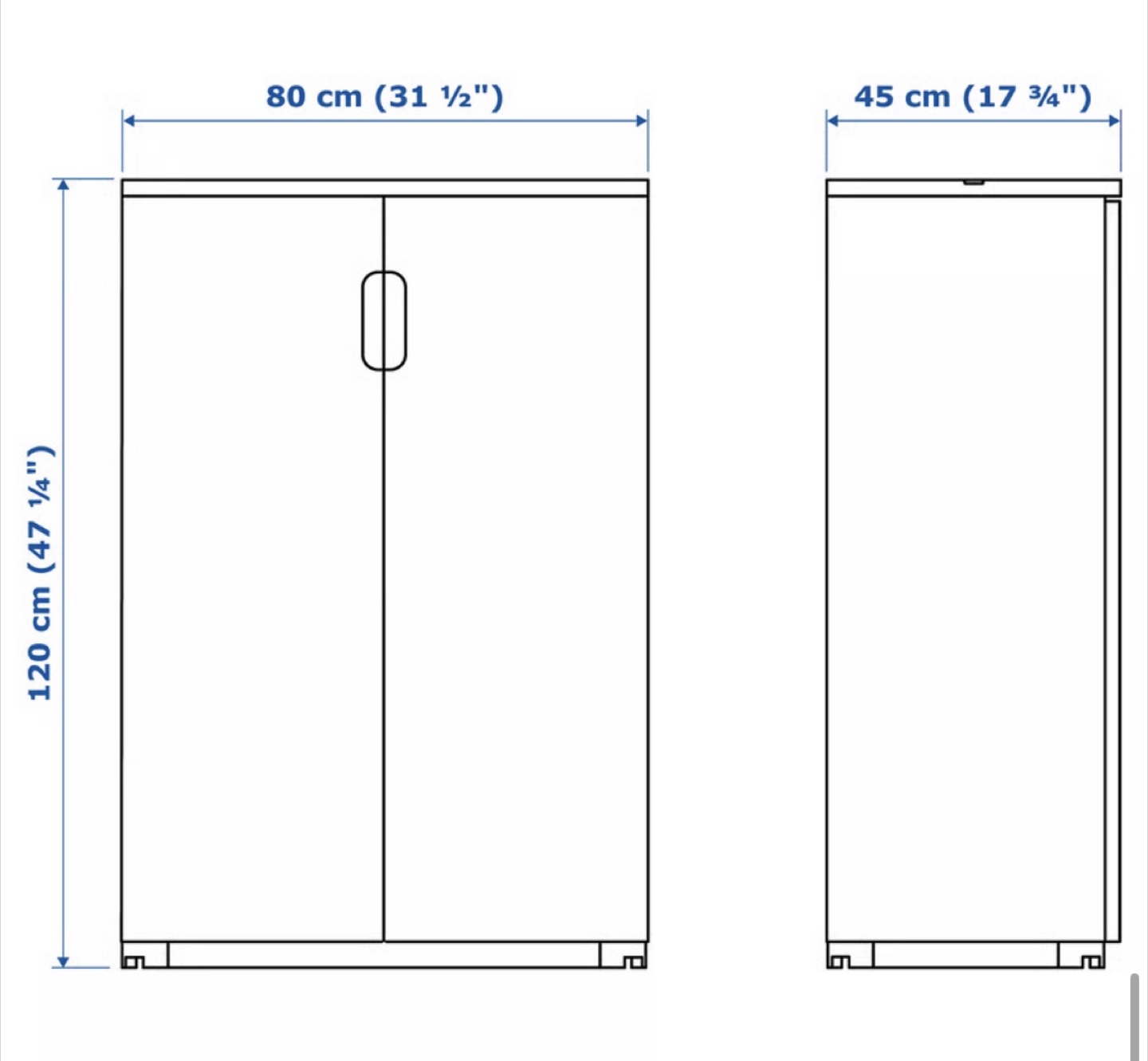IKEA Galant cabinet with doors - photo 4