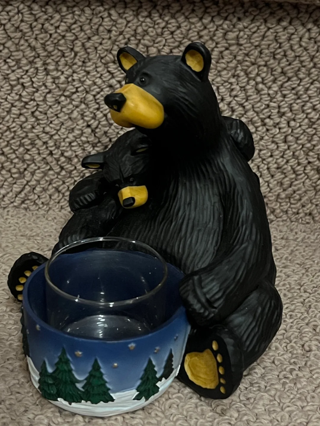 Bearfoots Bears by Jeff Fleming Candle Holder thumbnail
