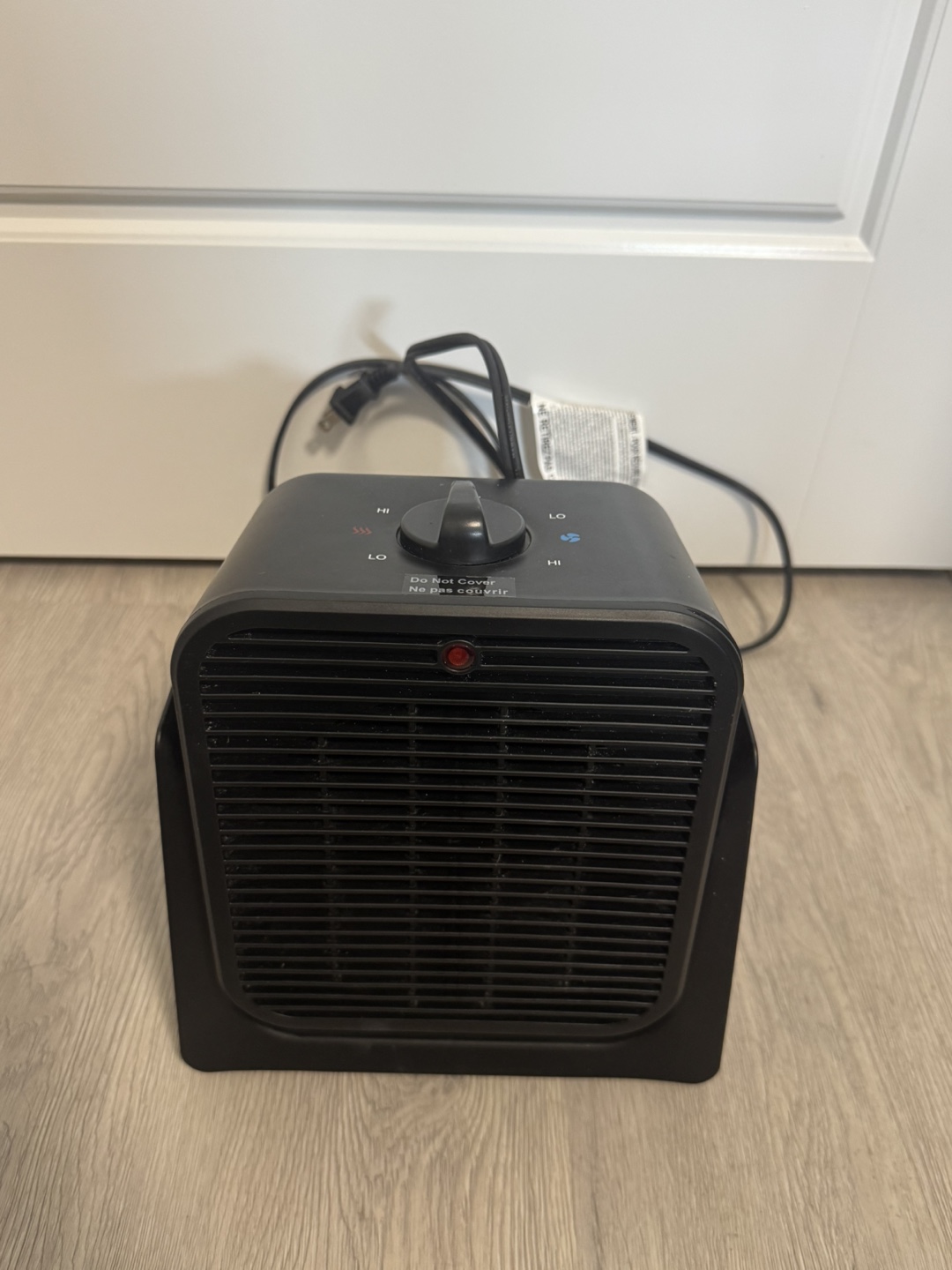 Konwin Dual Function Heater & Fan, Black - photo 2