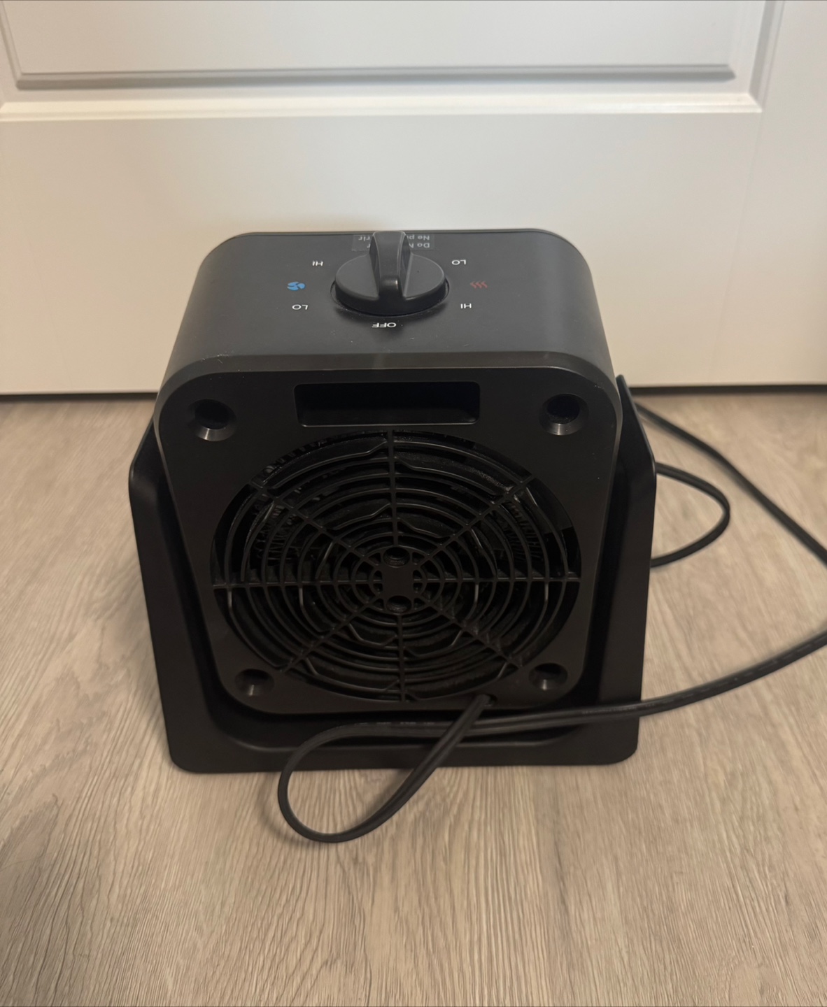 Konwin Dual Function Heater & Fan, Black - photo 3