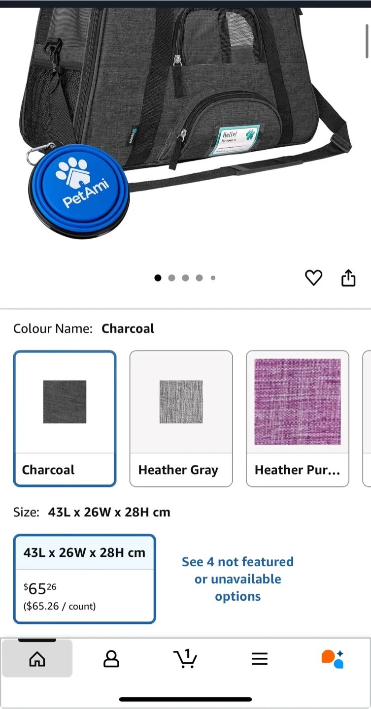 Gray Pet Bed, Small (24 inch) image indicator(5)