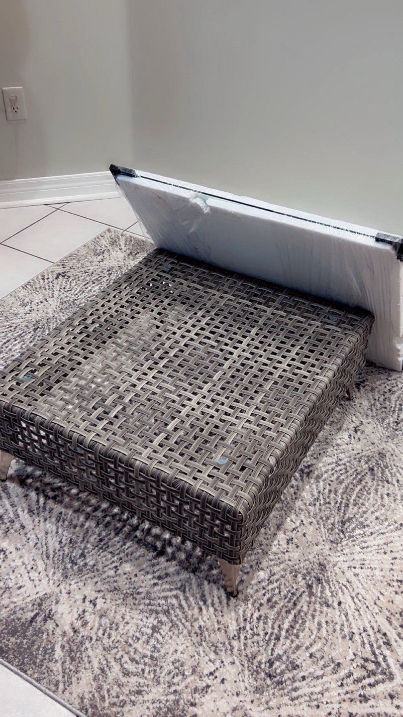 Wicker Patio Table - New in Box