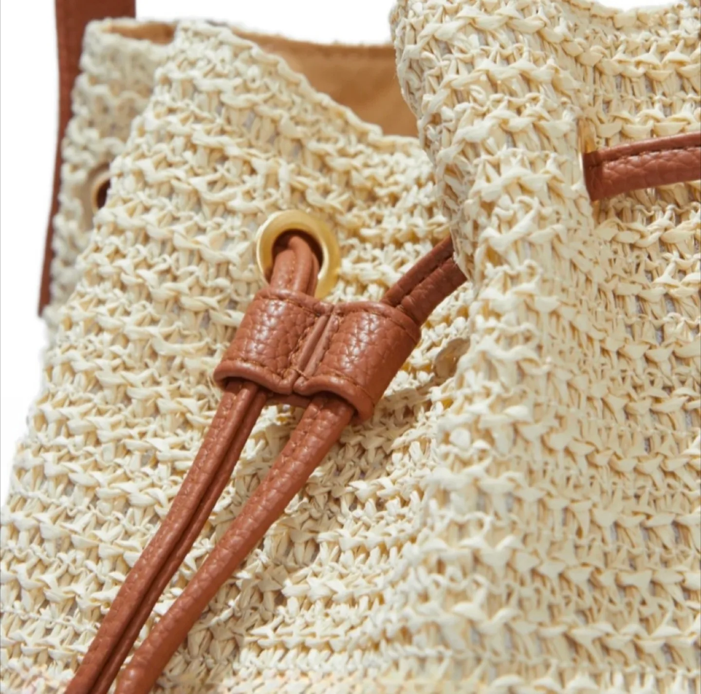 NWT Montce Swim 'Ali' Bucket Bag – Chic Woven Summer Staple 🌞 image indicator(5)