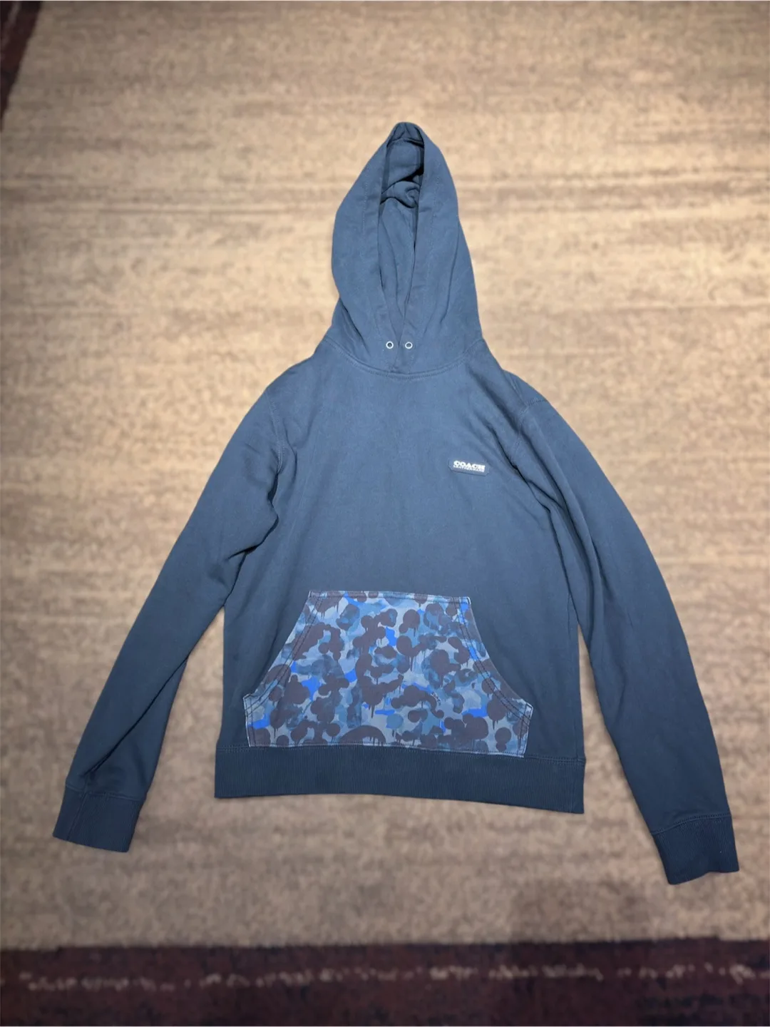 Coach Leatherware Camo Hoodie - Size XS Men thumbnail