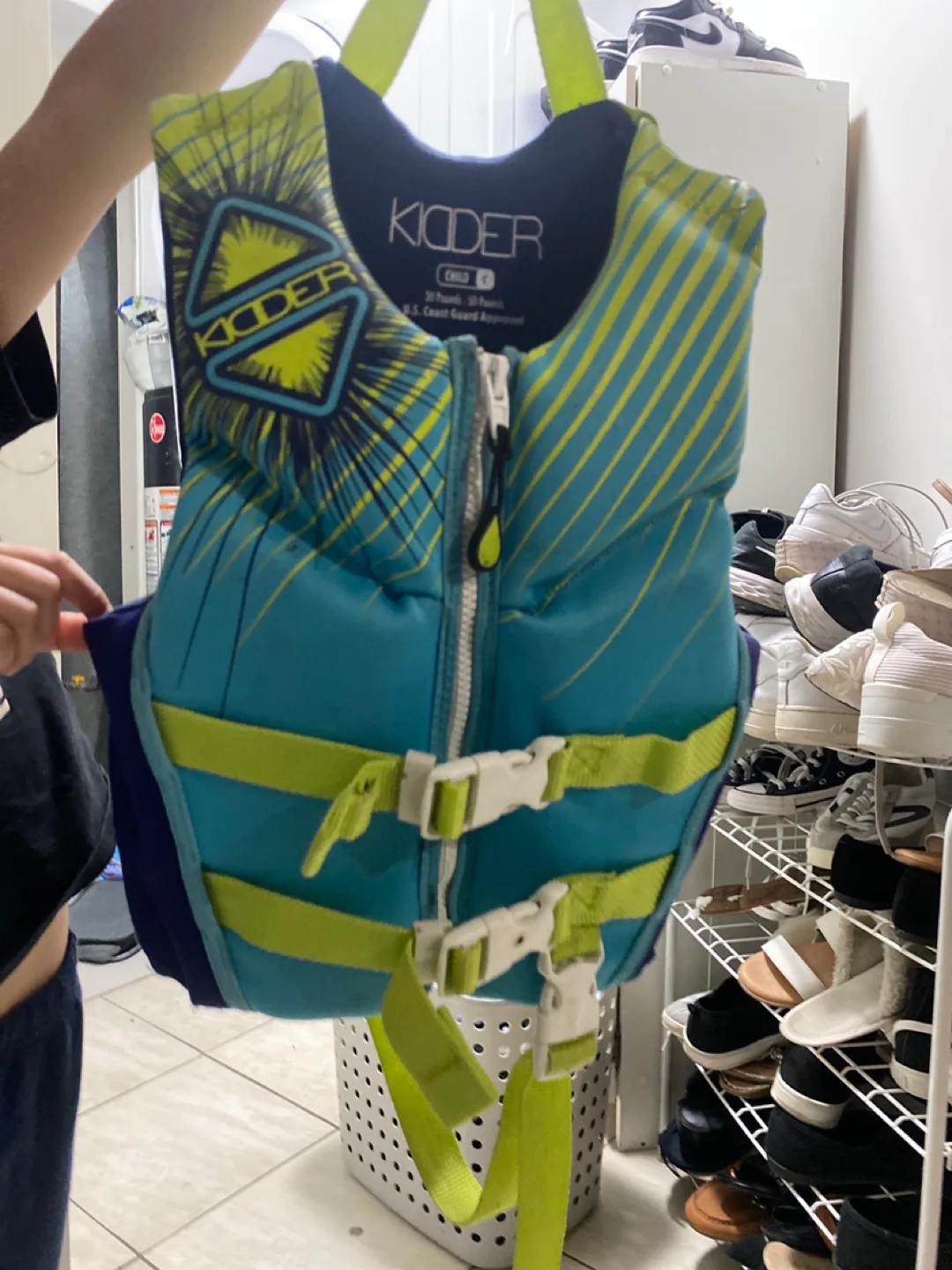 Kiuder Child Size C Life Jacket - 30-50 lbs image indicator(5)