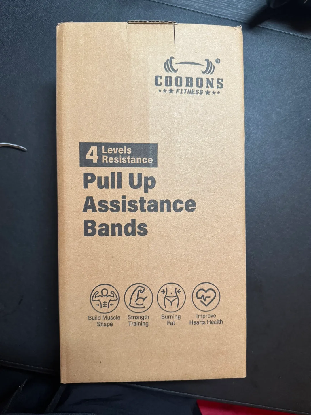 COOBONS Fitness Pull Up Assistance Bands - New thumbnail