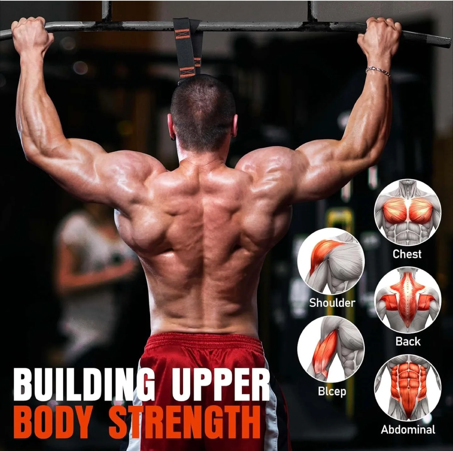 COOBONS Fitness Pull Up Assistance Bands - New image indicator(6)