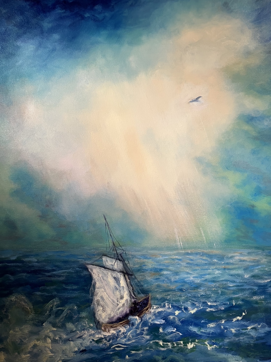 Original Art- Large Oil painting by Calgary Artist - photo 2