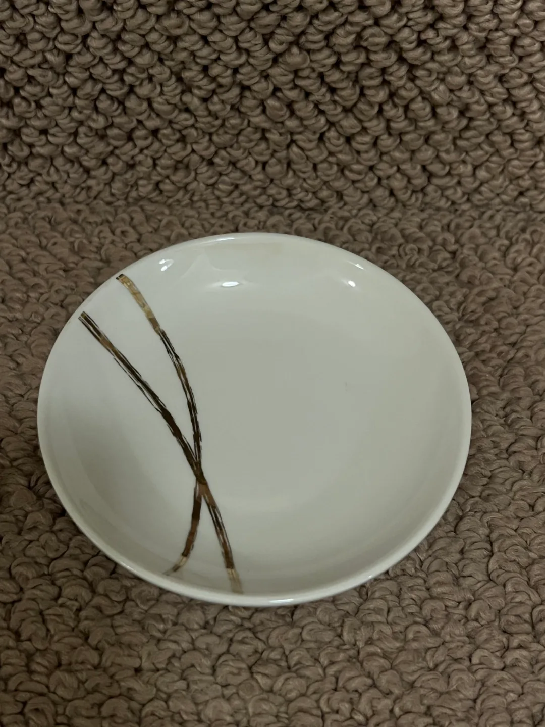 Luxe England Jewelry Dish - White/Gold thumbnail