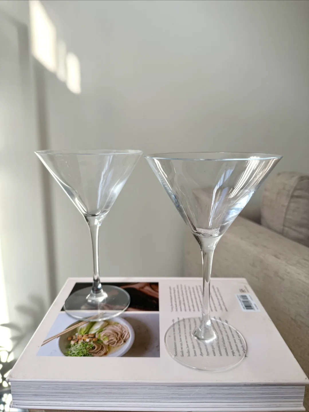 Crate & Barrel Cocktail Glass Sets – Excellent Condition thumbnail
