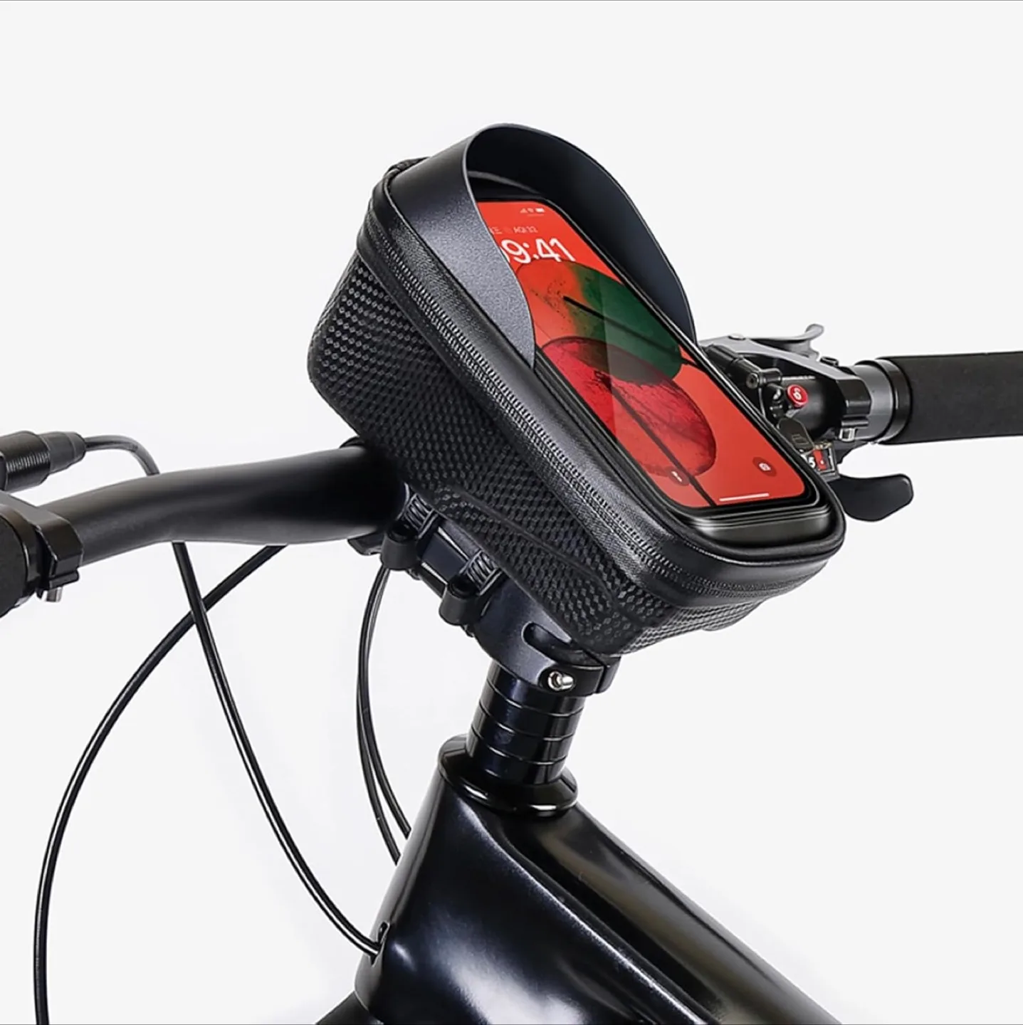Bike Handlebar Bag - Waterproof Phone Mount image indicator(3)