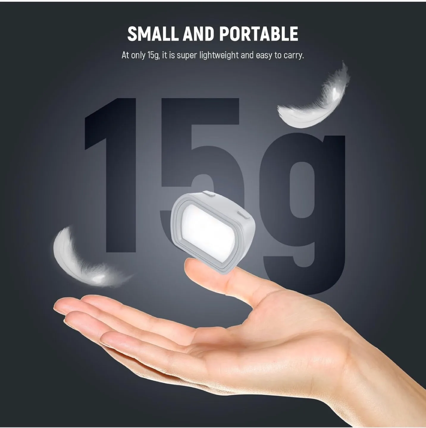 NEEWER Mini LED Fill Light for DJI Osmo Pocket 3 - New! image indicator(5)