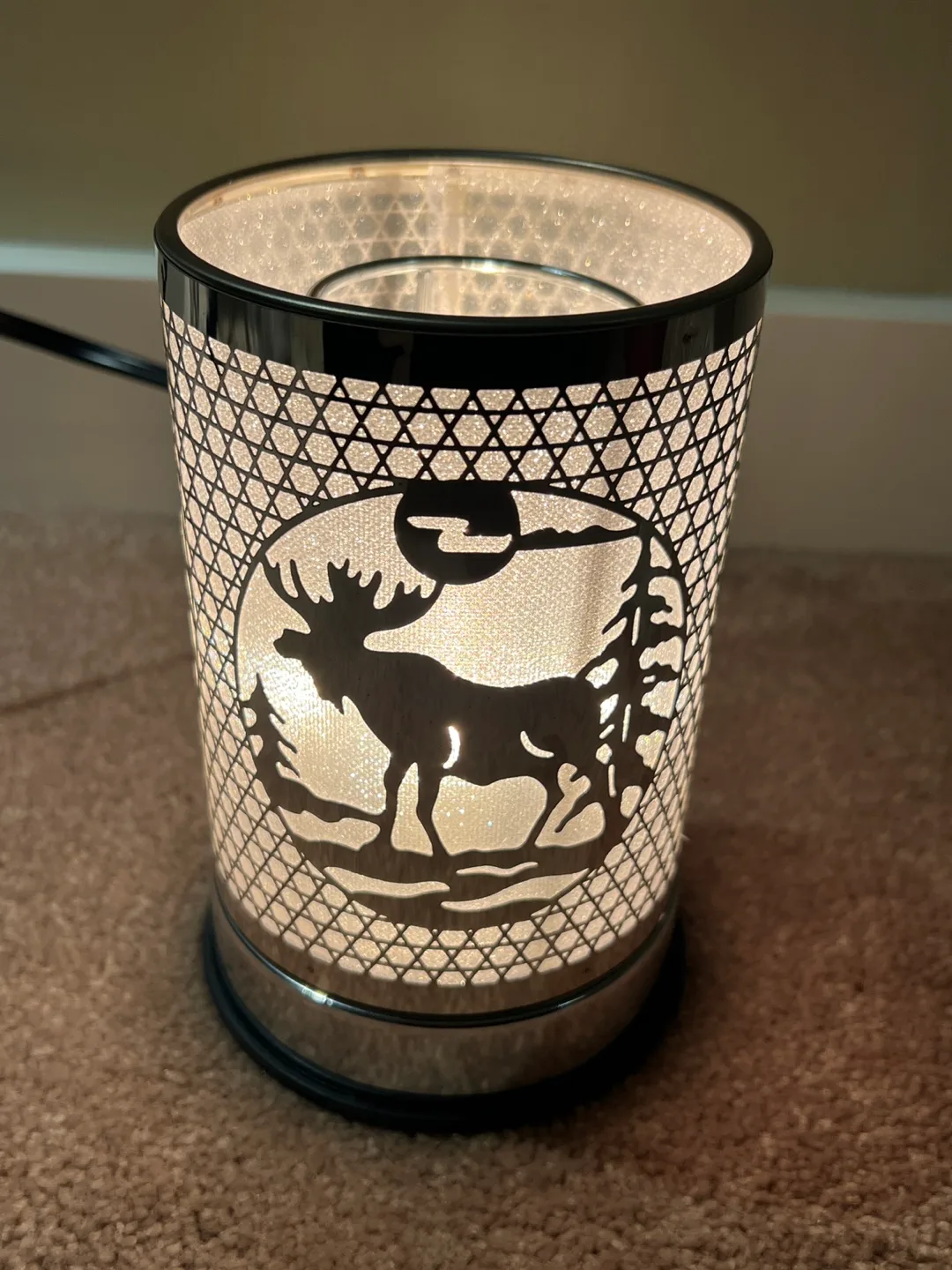 Decorative Moose Design Wax Warmer thumbnail