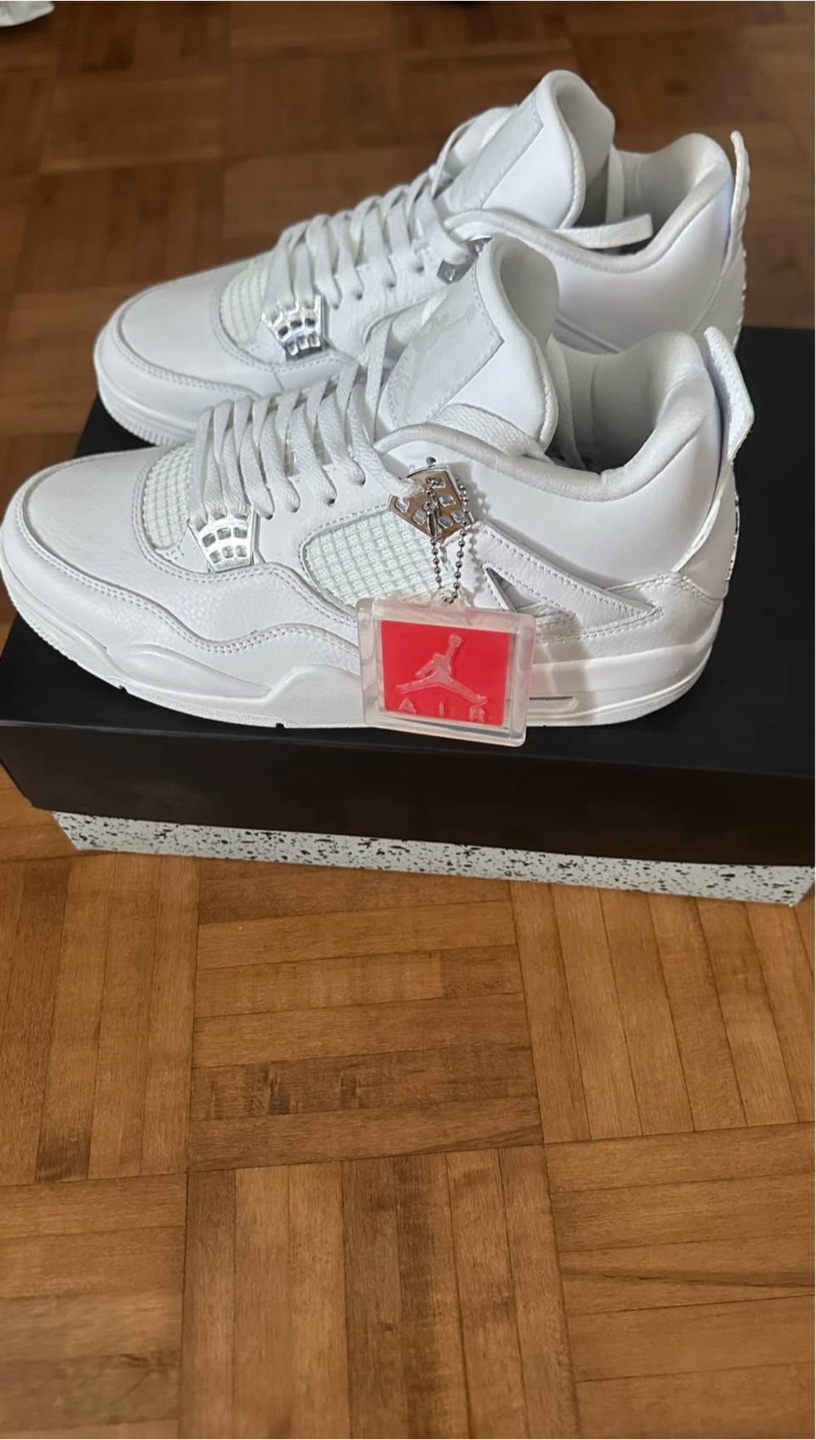 Size 9.5 Jordan 4 Retro Pure Money (2017) - photo 2