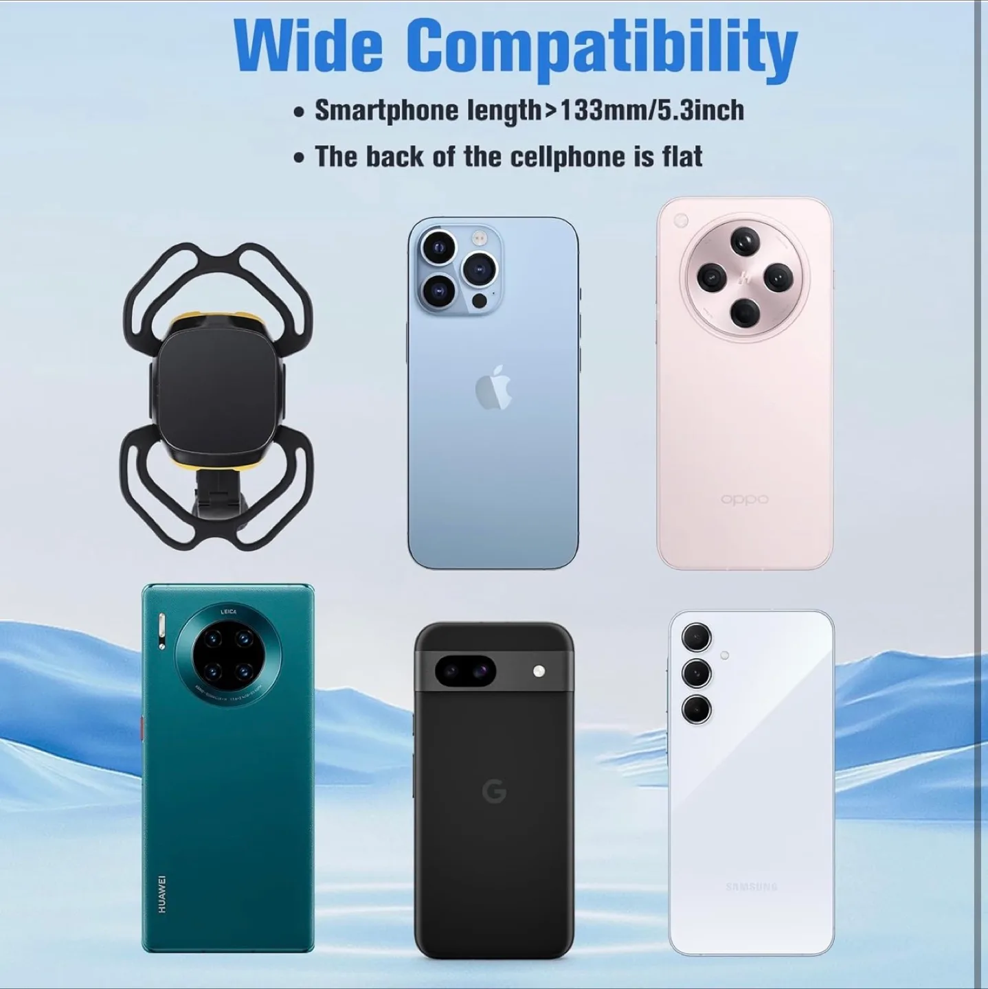 GW05 Cycling Cooling Phone Holder image indicator(8)