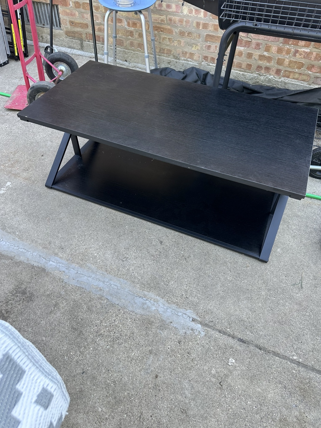 Black Coffee Table - 48x24 inches - photo 2