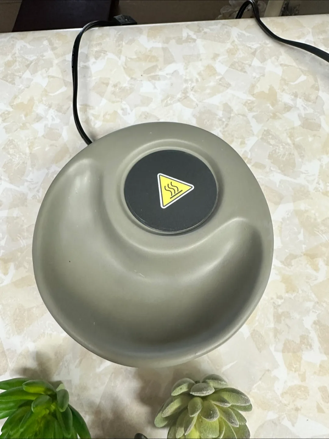 Scentsy Warmer with Artificial Succulents image indicator(4)