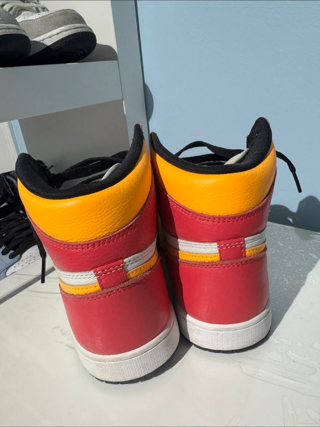Nike Air Jordan 1 High Pink/Yellow image indicator(6)