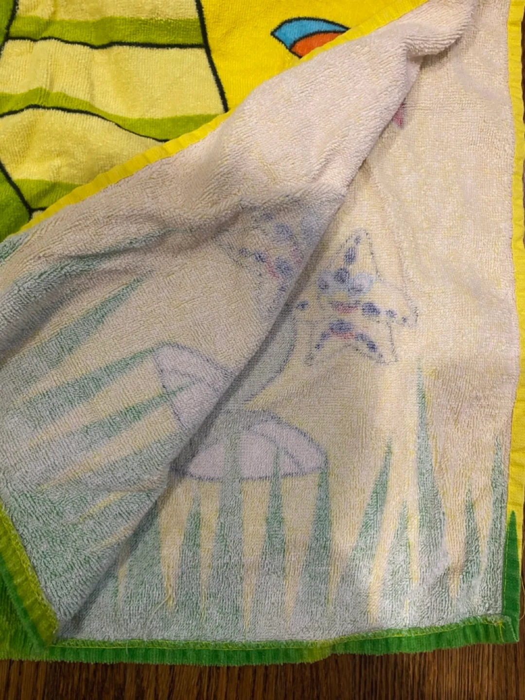 Kids Hooded Towel and blanket image indicator(4)