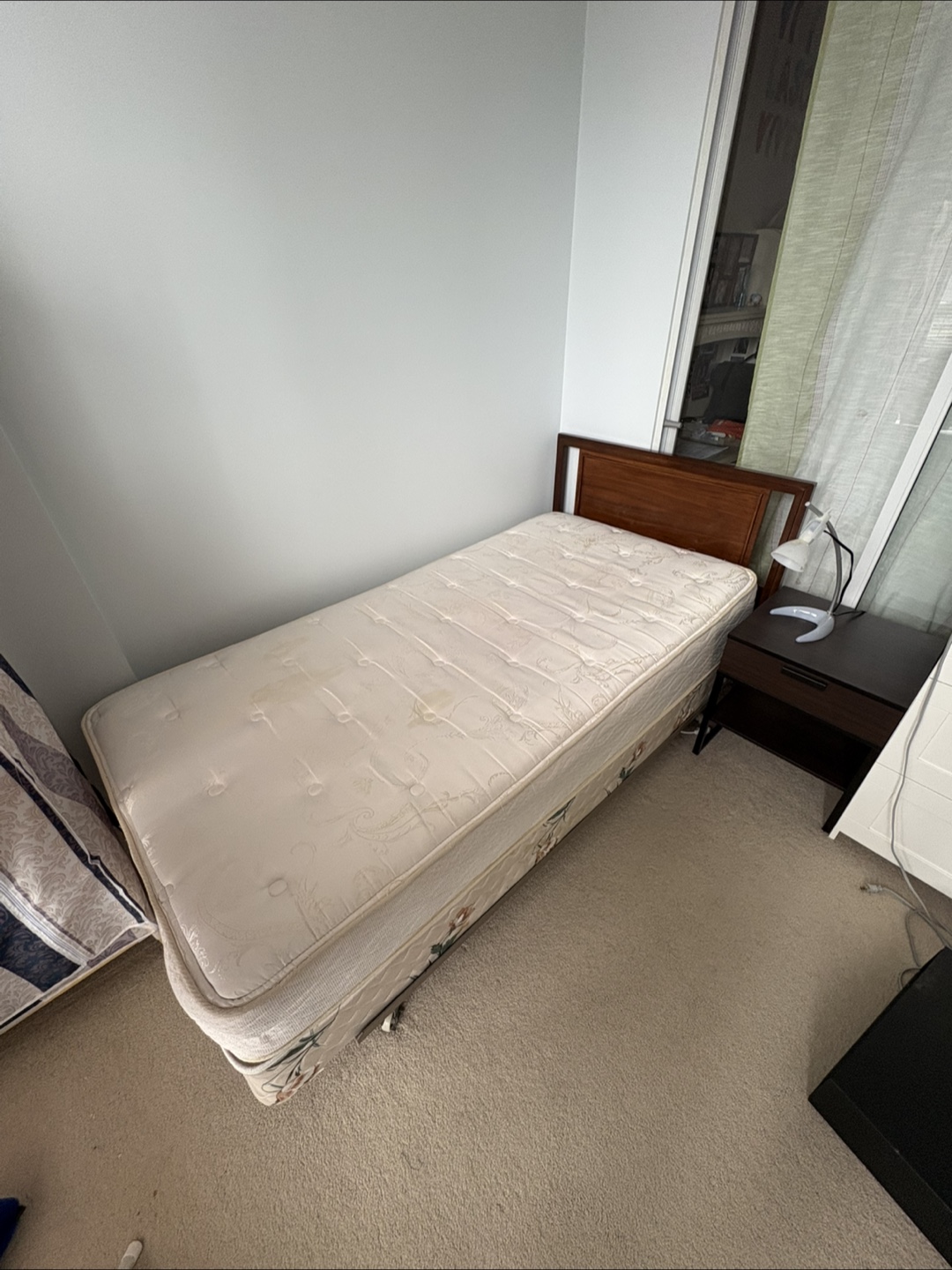 #Freecycle Single Bed Frame and Mattress
