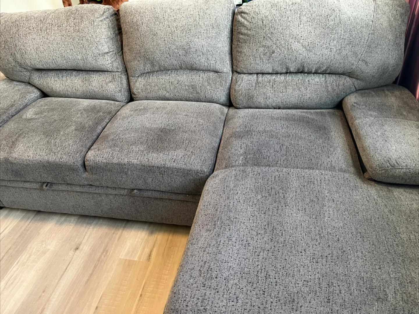 Grey Sectional Sofa with Storage image indicator(5)