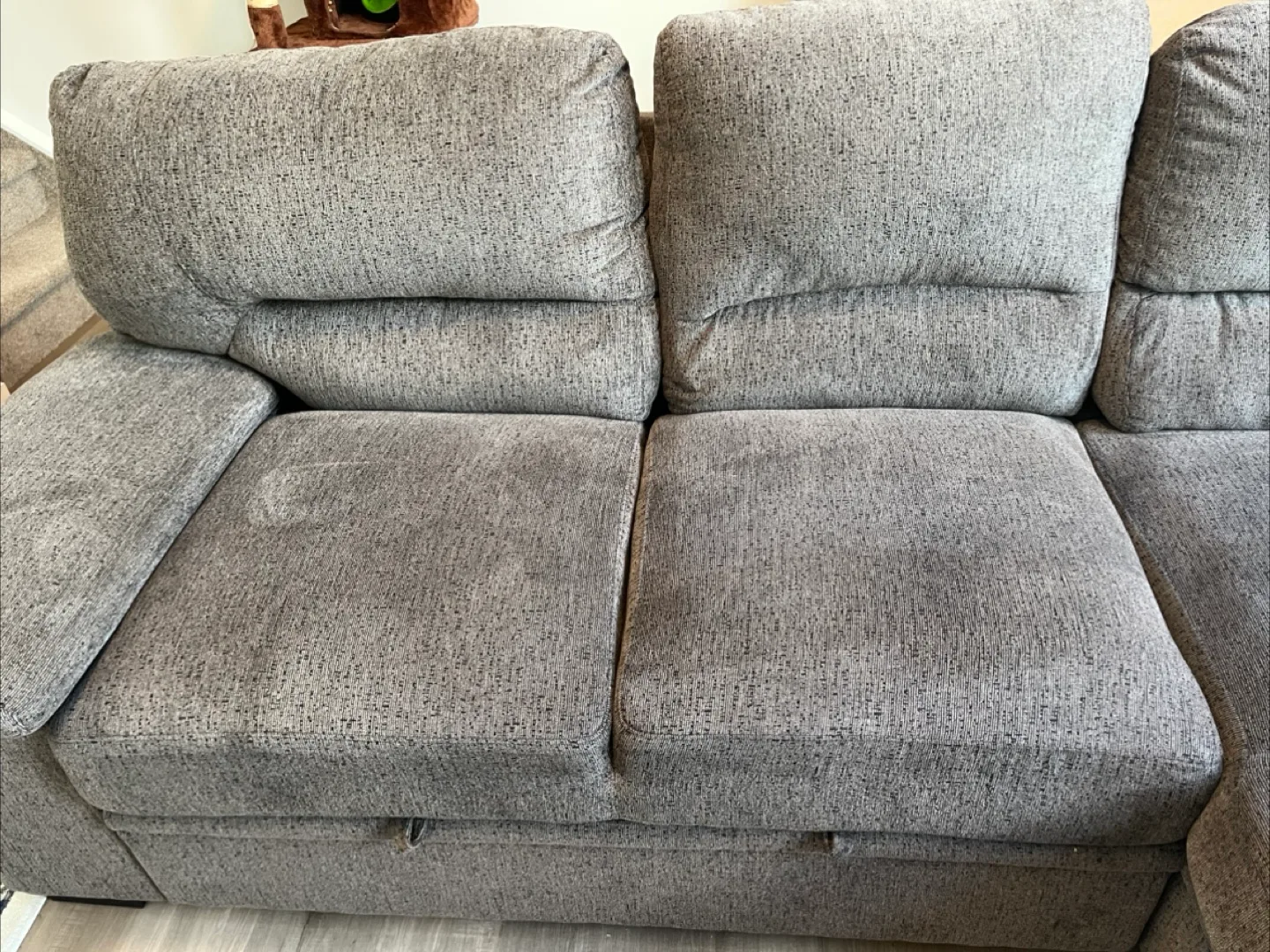 Grey Sectional Sofa with Storage image indicator(3)